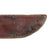 Original U.S. WWII USN Red Spacer Mark 2 KA-BAR Fighting Knife by Robeson Cutlery with USN Leather Sheath Original Items