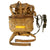 Original U.S. WWII Army Airborne 1944-Dated T7 Parachute Rig with Type A-3 Reserve Parachute, Incorrect USN Parachute & Some Reproduction Parts Original Items