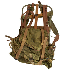 Original U.S. Vietnam War Early 1964 Model Lightweight Rucksack with Welded Aluminum Frame