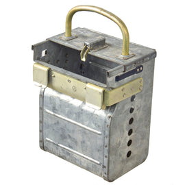 Original U.S. WWII B-17 B-24 Aircraft .50 Cal 30 Round Type O-1 Ammunition Box