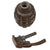 Original U.S. WWI Extremely Rare Inert Mk. I Defensive Grenade with Original Fuse and Lever - Loose Fuse Original Items