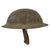 Original U.S. WWI Rare 28th “Keystone” Division Pennsylvania National Guard British-Made Mk 1 Doughboy Helmet with Combat-Cut Chinstrap & Weak Liner Original Items