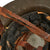 Original U.S. WWI Rare 28th “Keystone” Division Pennsylvania National Guard British-Made Mk 1 Doughboy Helmet with Combat-Cut Chinstrap & Weak Liner Original Items
