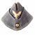 Original German WWII Luftwaffe EM-NCO Wool M38 Overseas Cap with Period Repairs - Schiffchen Original Items