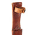 Original U.S. WWII USMC Early Blade-Marked Mark 2 KA-BAR Fighting Knife in Leather Sheath Embossed in Gold with Owner’s Initials Original Items