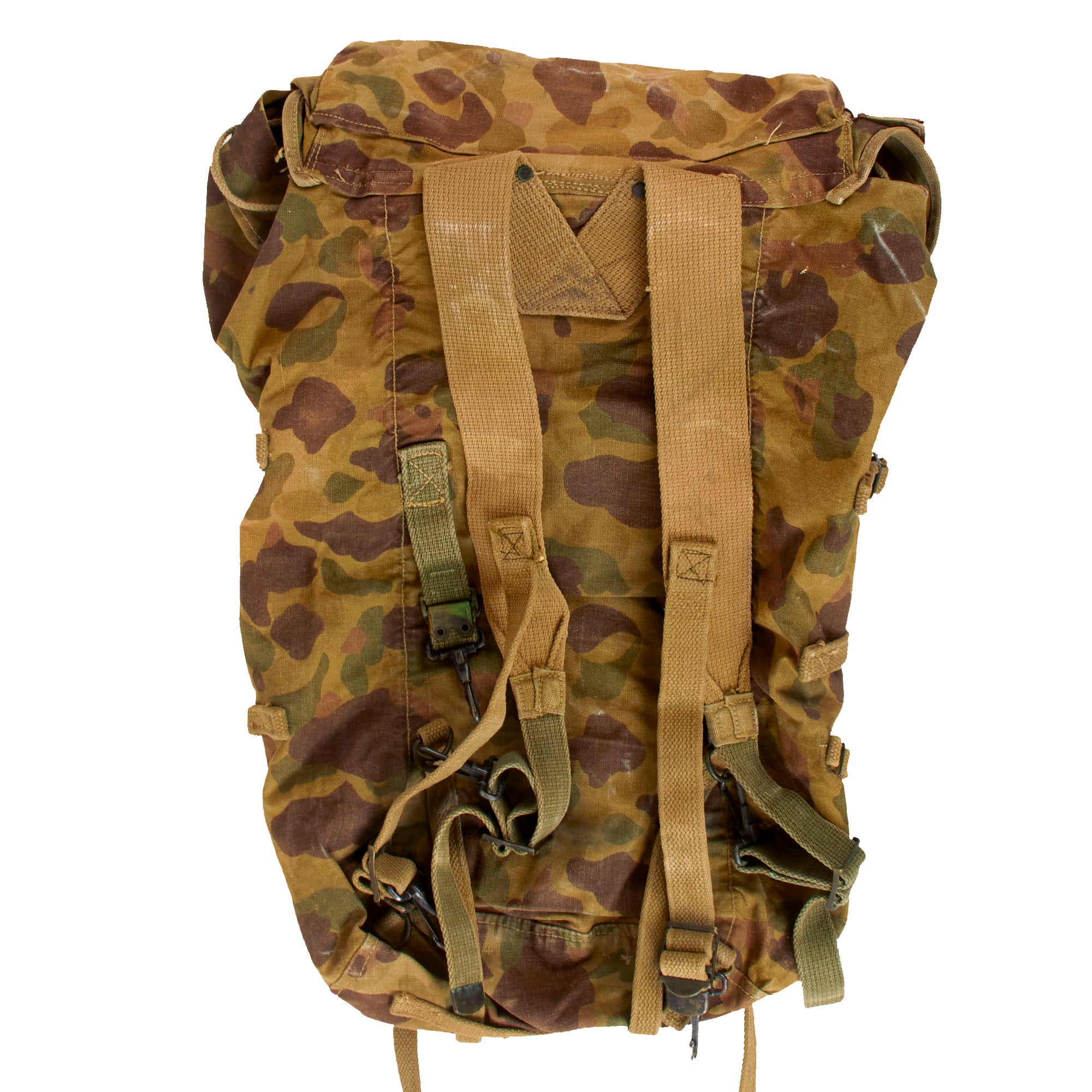 Original U.S. WWII M1943 Camouflage Jungle Pack by Luce