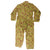 Original U.S. WWII Army M1942 Camouflage Jungle Suit Herring Bone Twill Coveralls with Internal Suspenders - Size 44R