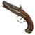 Original 18th Century European Continental Flintlock Pocket Pistol with Lion Head Grotesque Butt Cap - circa 1780 Original Items
