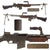 Original U.S. Korean War BAR Browning M1918A2 Display Gun Constructed using Genuine Parts with Sling - Live ROT II Barrel Dated 10-52 Original Items