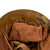 Original Japanese WWII Tetsubo Type 90 Army Helmet with Partial Liner & Chinstrap - Missing Star Original Items