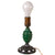 Original U.S. WWII Mk. II Grenade Body Trench Art Lamp with Cast Iron Base - Functional Original Items