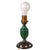Original U.S. WWII Mk. II Grenade Body Trench Art Lamp with Cast Iron Base - Functional Original Items