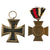 Original German WWI - WWII Award and Insignia Grouping with 1914 EKII, Hindenburg Cross, Eastern Medal, and More - 10 Items Original Items
