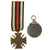 Original German WWI - WWII Award and Insignia Grouping with Hindenburg Cross, Eastern Medal, and More - 10 Items Original Items