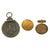 Original German WWI - WWII Award and Insignia Grouping with 1914 EKII, KvK II, Eastern Medal, and More - 10 Items Original Items