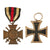 Original German WWI - WWII Award and Insignia Grouping with 1914 EKII, Hindenburg Cross, Police Sleeve Eagle, and More - 11 Items Original Items