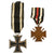 Original German WWI - WWII Award and Insignia Grouping with 1914 EKII, Hindenburg Cross, and More - 10 Items Original Items