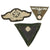 DRAFT Original German WWI - WWII Award and Insignia Grouping with 1914 EKII, Eastern Medal, and More - 10 Items (Copy) (Copy) Original Items