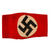 Original German Early WWII NSDAP - SA Multi-piece Wool Felt & Rayon Overcoat Armband Original Items