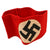 Original German Early WWII NSDAP - SA Multi-piece Wool Felt & Rayon Overcoat Armband Original Items