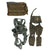 Original U.S. Late Cold War Era Air Force Flight Equipment Grouping with Flight Suit & Harnesses, Survival Vests, Helmet - 10 Items Total Original Items