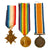 Original British WWI Named Medal Grouping For Sapper J. W. Kirkness of the Canadian Engineers - (3) Medals Original Items