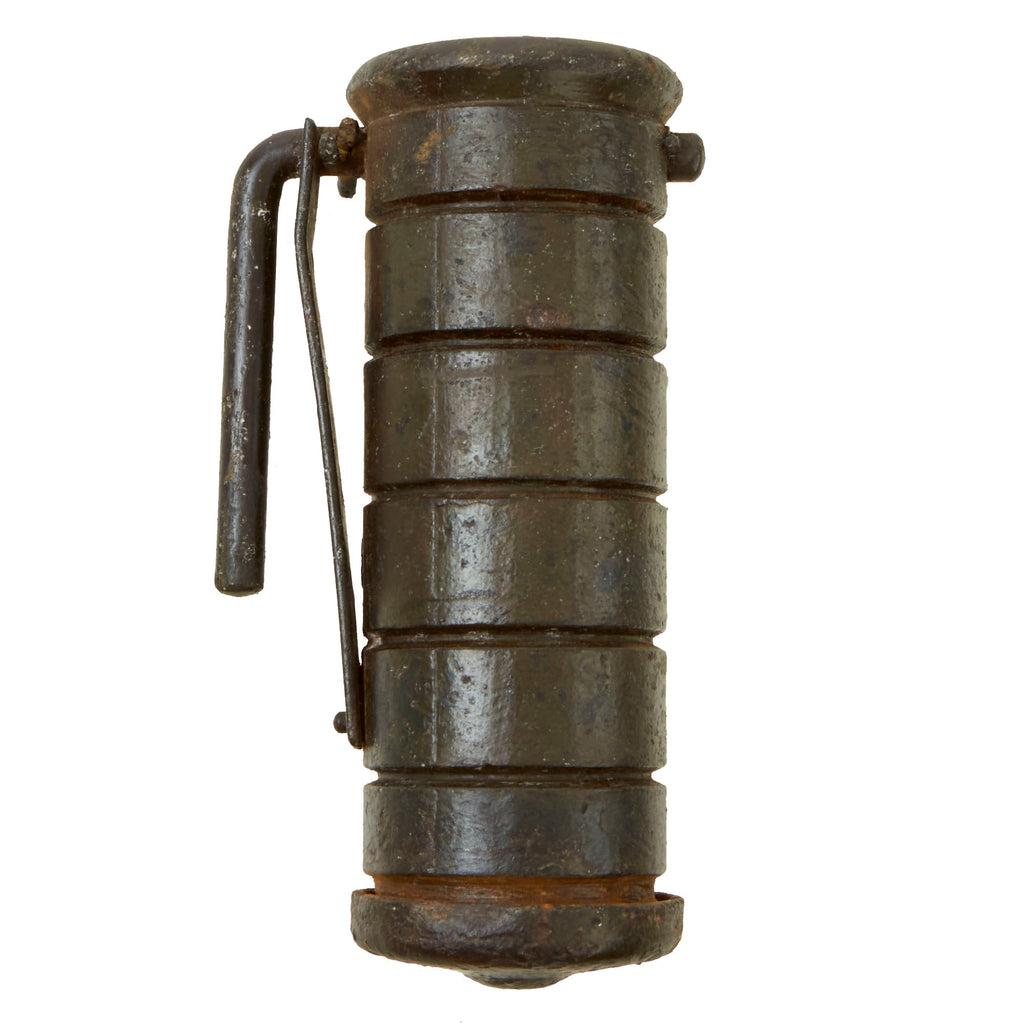 Original Austro-Hungarian WWI Swiss-made Inert Cylinder Hand Grenade - Zylindergranate Original Items