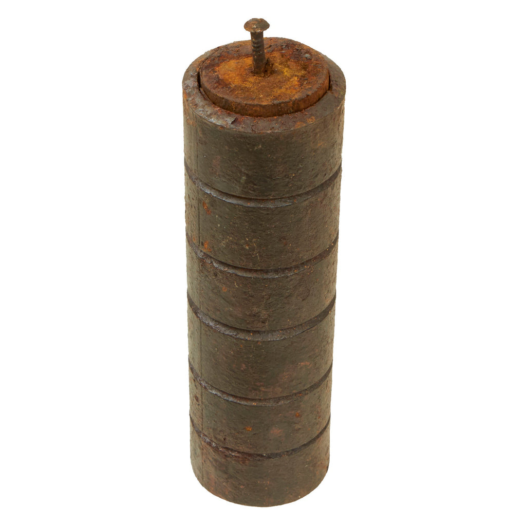 Original Austro-Hungarian WWI "Lakos" Pipe Fragmentation Hand Grenade - Inert Original Items
