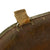 Original U.S. WWII 1943 M1 Schlueter Fixed Bale Front Seam Helmet with Damaged Staff Sergeant’s CAPAC Liner Original Items
