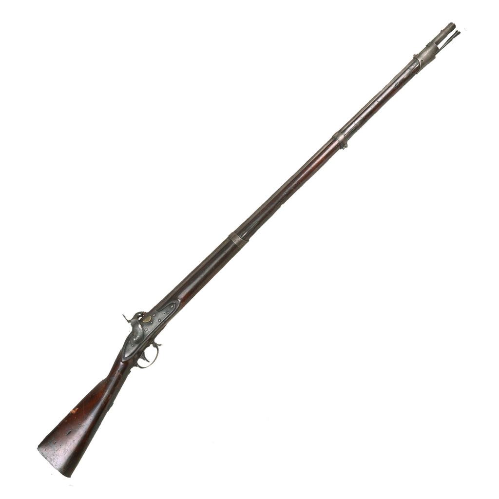 Original U.S. Springfield Model 1822 Cone-in-Barrel Percussion Converted Musket by Springfield Armory - Dated 1832 Original Items