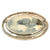 Original Iraq War Saddam Hussein Silver Plated Small Serving Tray With Iraq Coat of Arms - Christofle Silver Original Items