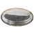 Original Iraq War Saddam Hussein Silver Plated Formal Pattern Serving Tray with Iraq Coat of Arms - From Basra Airport - Christofle Silver