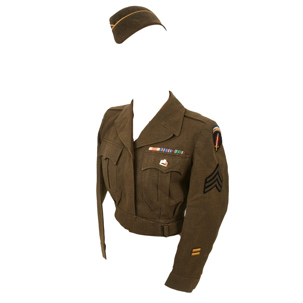 Original U.S. WWII Women’s Army Corps WAC Grouping with Extensive Germ ...