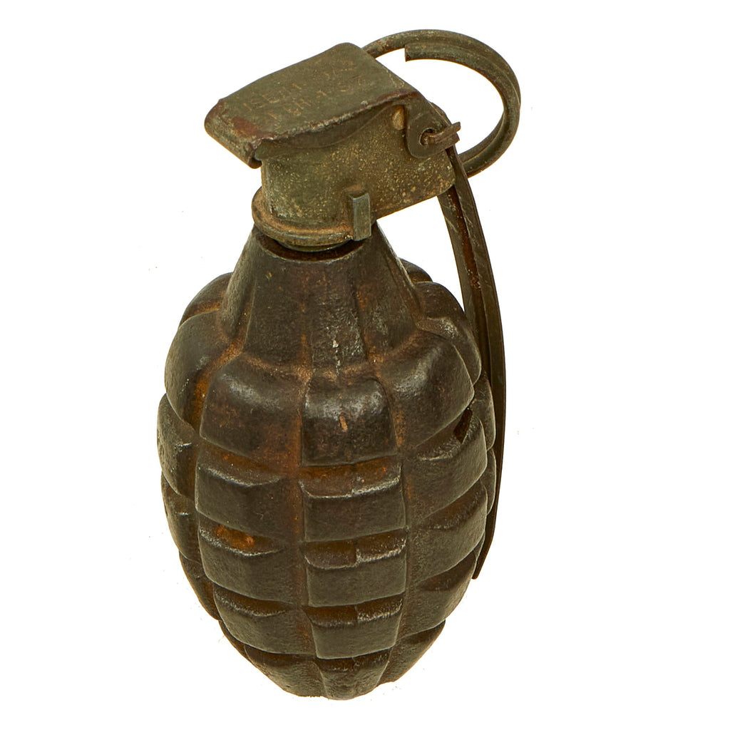 Original U.S. WWI MkII Pineapple Grenade Converted for Homefront Use -War Savings Stamps Promotional Piggy Bank Original Items