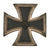 Original German WWII Iron Cross First Class 1939 EKI with Tapered Vertical Pinback - Unmarked Original Items