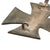 Original German WWII Iron Cross First Class 1939 EKI with Tapered Vertical Pinback - Unmarked Original Items