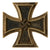 Original German WWII Iron Cross First Class 1939 EKI with Vertical Pinback - Unmarked Original Items