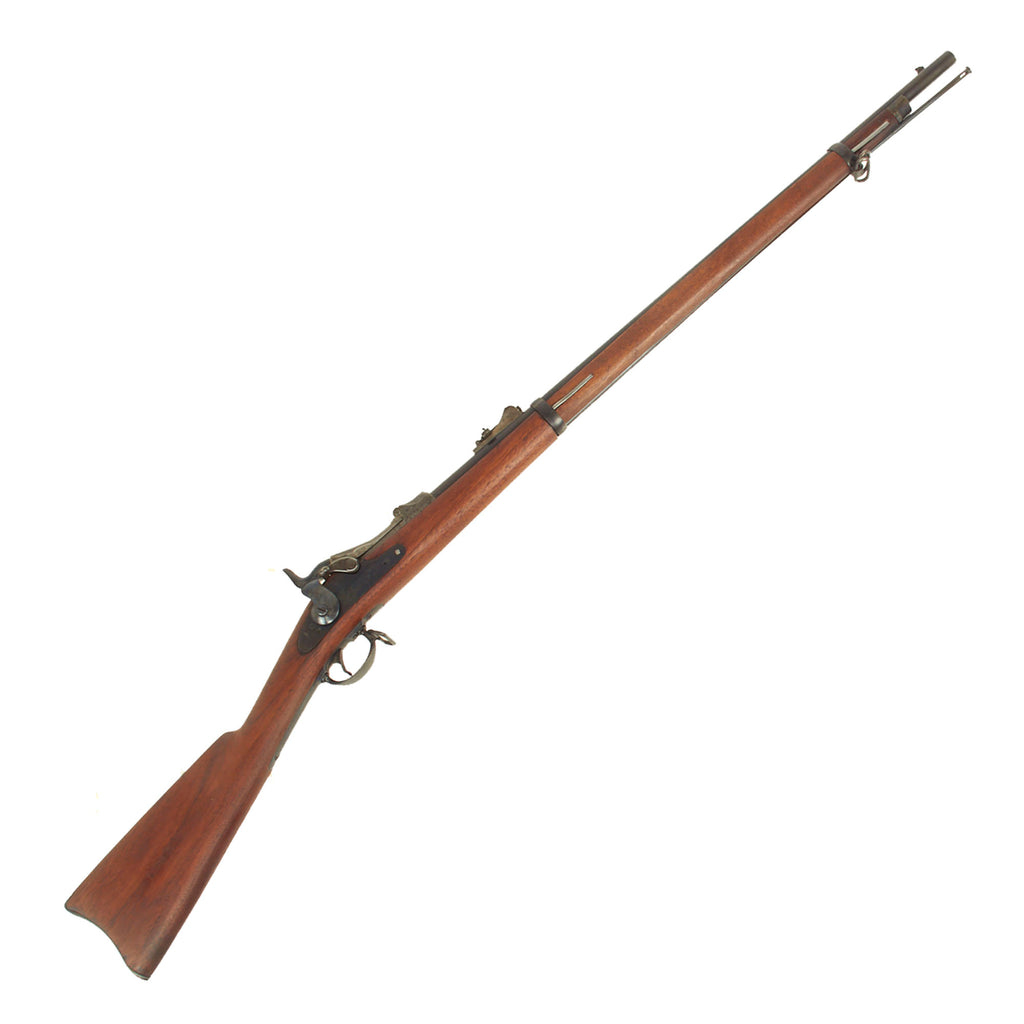 Original U.S. Springfield Trapdoor Model 1873 Cadet Rifle with Standard Ramrod made in 1883 - Serial 204722 Original Items
