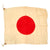 Original Japanese WWII Set of Two Meatball National Flags 29" x 34" & 27" x 31" Original Items