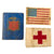 Original U.S. WWII Operation Torch Allied Invasion of North Africa “Invasion” and Red Cross Armband Set With My Life In The Service Diary - Named to Technician 5th Grade Samuel W. Dougan, Military Police Battalion / Evacuation Hospital Units Original Items
