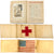 Original U.S. WWII Operation Torch Allied Invasion of North Africa “Invasion” and Red Cross Armband Set With My Life In The Service Diary - Named to Technician 5th Grade Samuel W. Dougan, Military Police Battalion / Evacuation Hospital Units Original Items