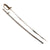 Original Imperial Japanese WWII Army Type 19 Kyu-Gunto Nickel-Plated Parade Officer’s Sword with Scabbard Original Items