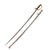 Original Imperial Japanese WWII Army Type 19 Kyu-Gunto Nickel-Plated Parade Officer’s Sword with Scabbard Original Items