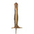 Original Imperial Japanese WWII Army Type 19 Kyu-Gunto Nickel-Plated Parade Officer’s Sword with Scabbard Original Items