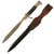 Original German WWII Heer Long 98k Dress Bayonet by Robert Klaas with Scabbard and Frog Original Items