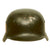 Original German WWII Extra Large Army Heer M35 Double Decal Helmet with 1937 Dated 60cm Liner - NS68 Original Items
