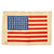 Original U.S. WWII Airborne Paratrooper American Flag Invasion Jacket Patch - 4 x 5¾” Original Items