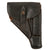 Original German WWII Era Black Leather Breakaway Holster for the Walther PPK Pistol with Waffenamt Stamp
