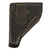 Original German WWII Era Black Leather Breakaway Holster for the Walther PPK Pistol with Waffenamt Stamp