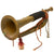 Original WWII Imperial Japanese Army Brass Bugle with Black Wrap & Faded Red Cord Original Items